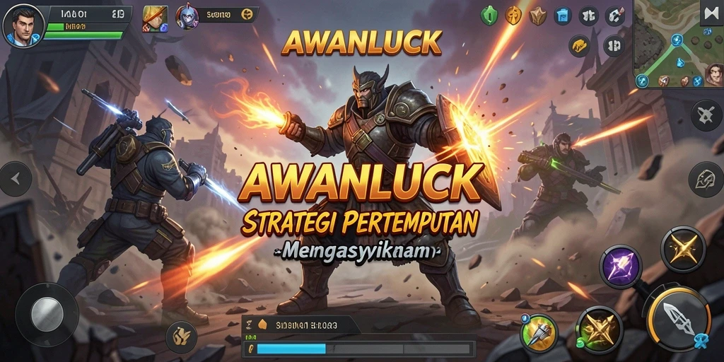 Screenshot gameplay AWANLUCK yang menunjukkan aksi strategi seru.