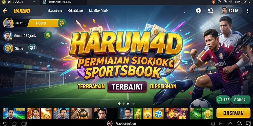 Tampilan menarik saat taruhan di HARUM4D.