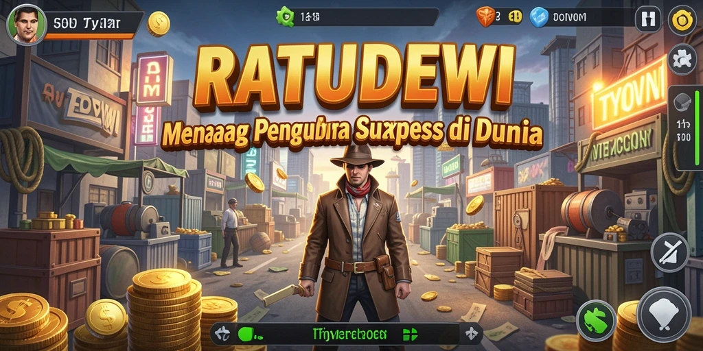 Tampilan gameplay menarik dari RATUDEWI yang menantang.