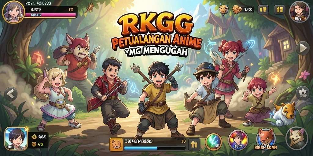Tampilan menakjubkan dari gameplay RKGG yang penuh aksi.