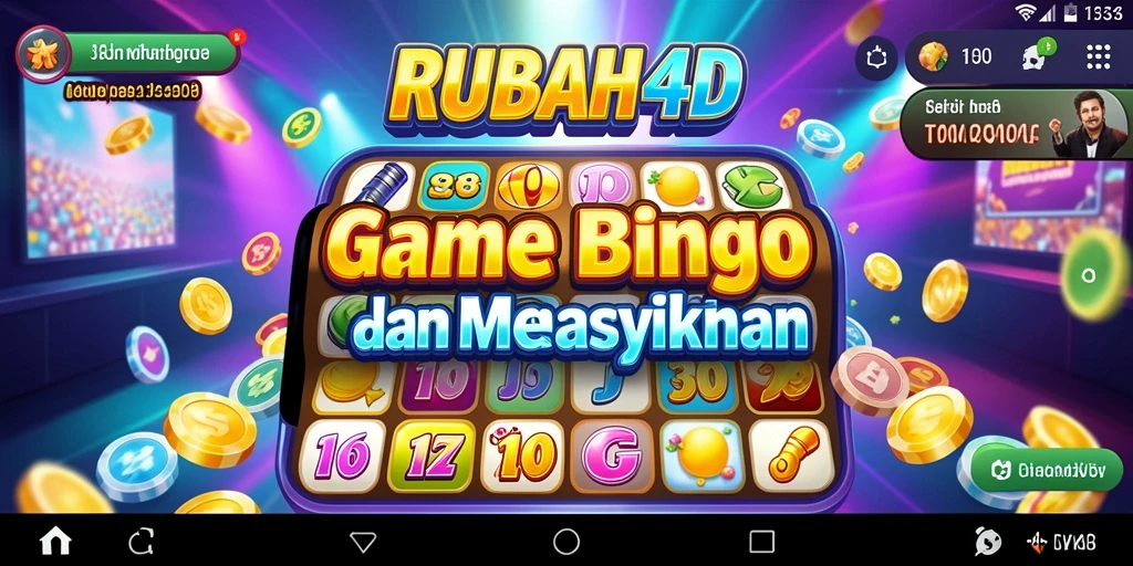 Tampilan menarik dari gameplay Bingo RUBAH4D yang seru.